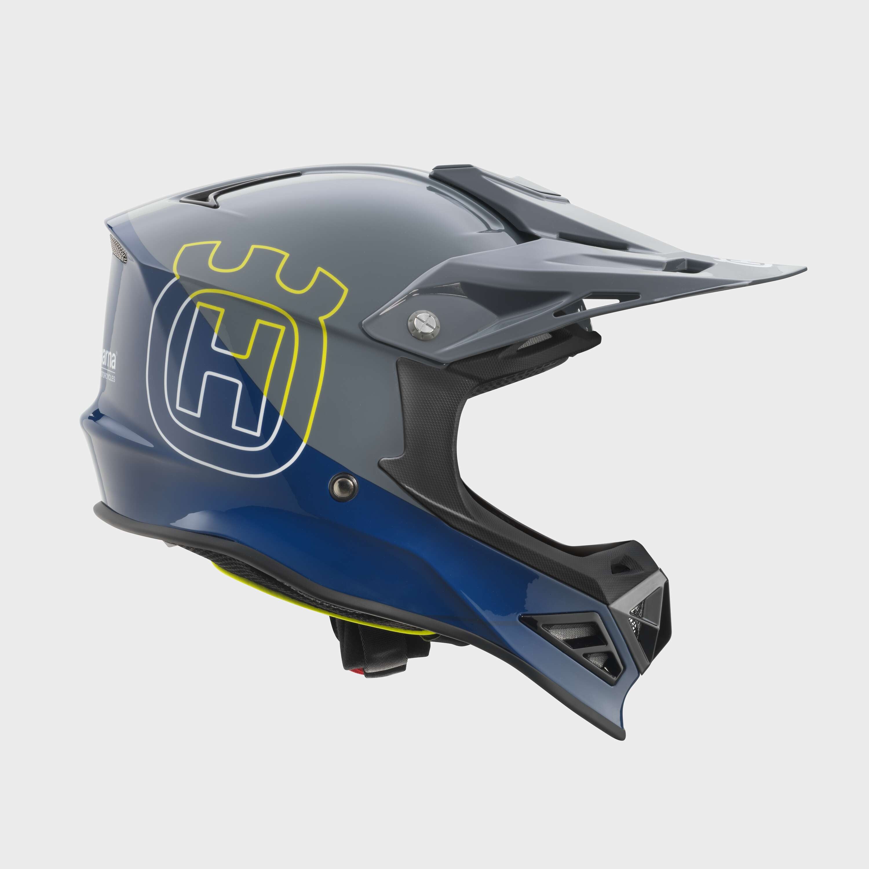 Husqvarna Authentic Helmet - Yellow/White or Blue/Grey