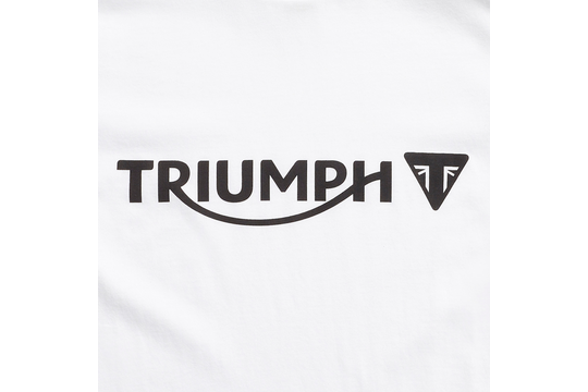 Triumph White Cartmel T shirt