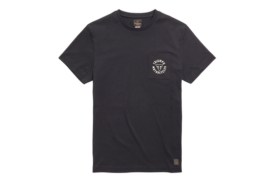Triumph Newlyn Black Tee