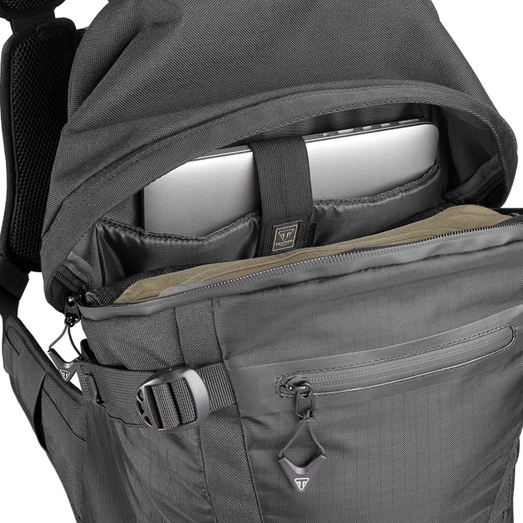 Triumph Genuine 25L Modern Classic Rolltop Bag - MLUA24002