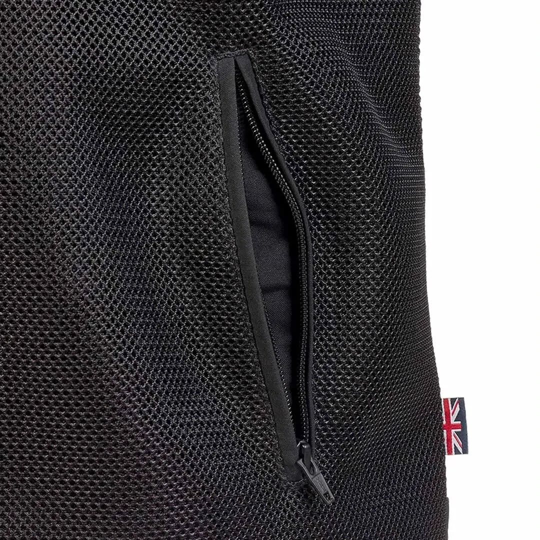 Triumph Braddan Retro Mesh Jacket in Black
