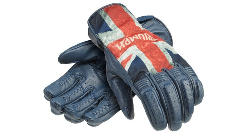 Triumph Jack Gloves - Blue or Black