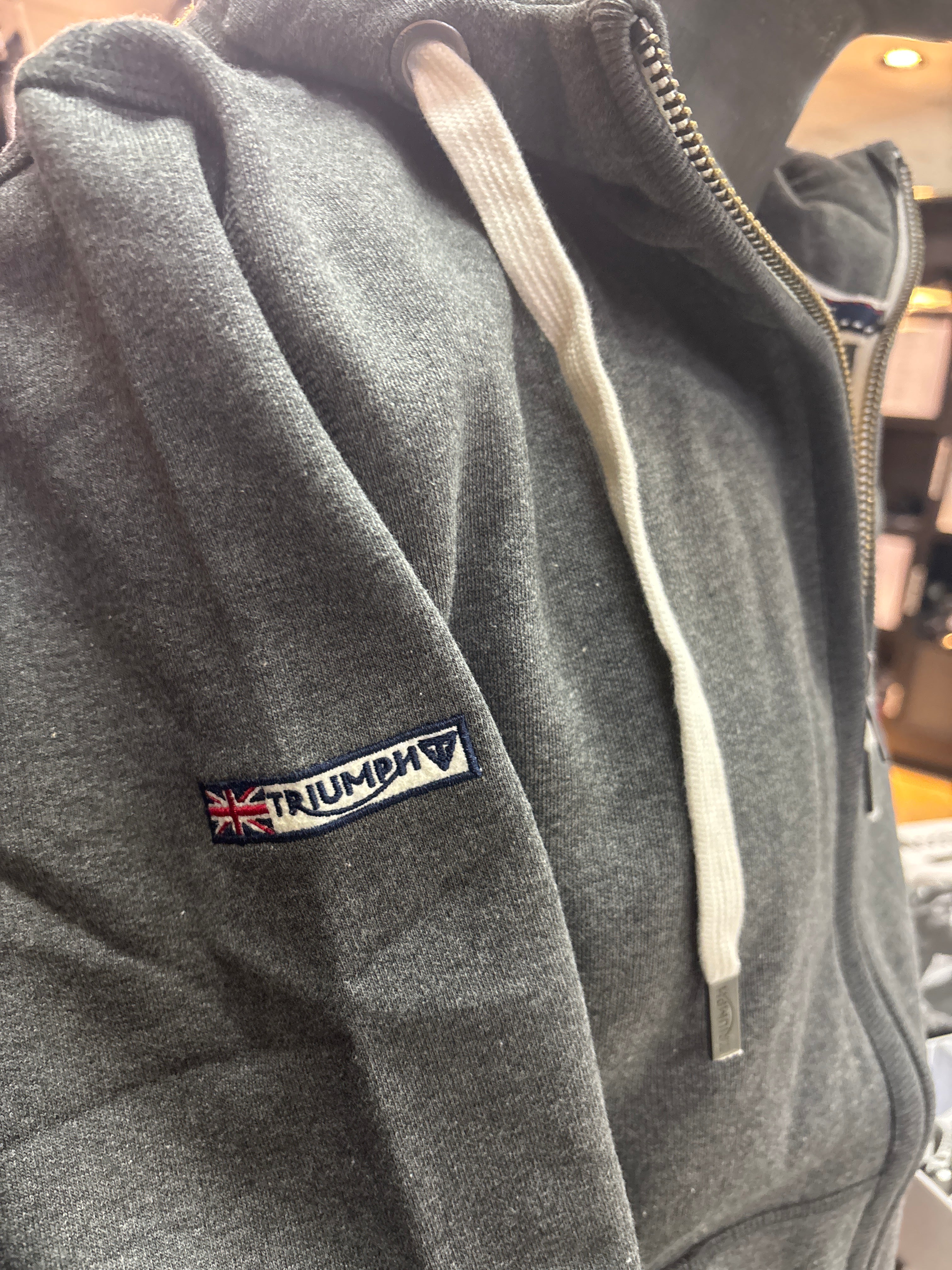 Triumph 02 Zip Thru Jumper with Hood - Size M