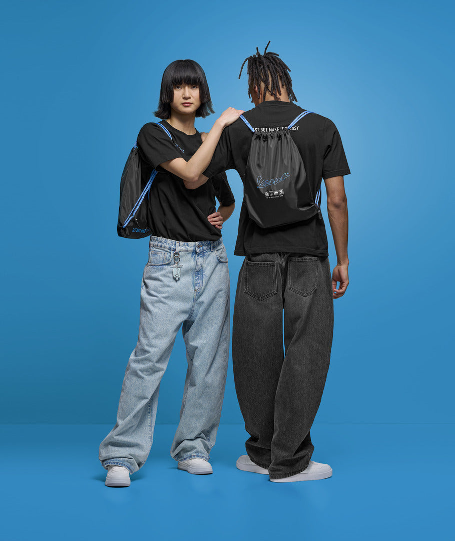 Vespa Backpack - Black or Grey/Blade