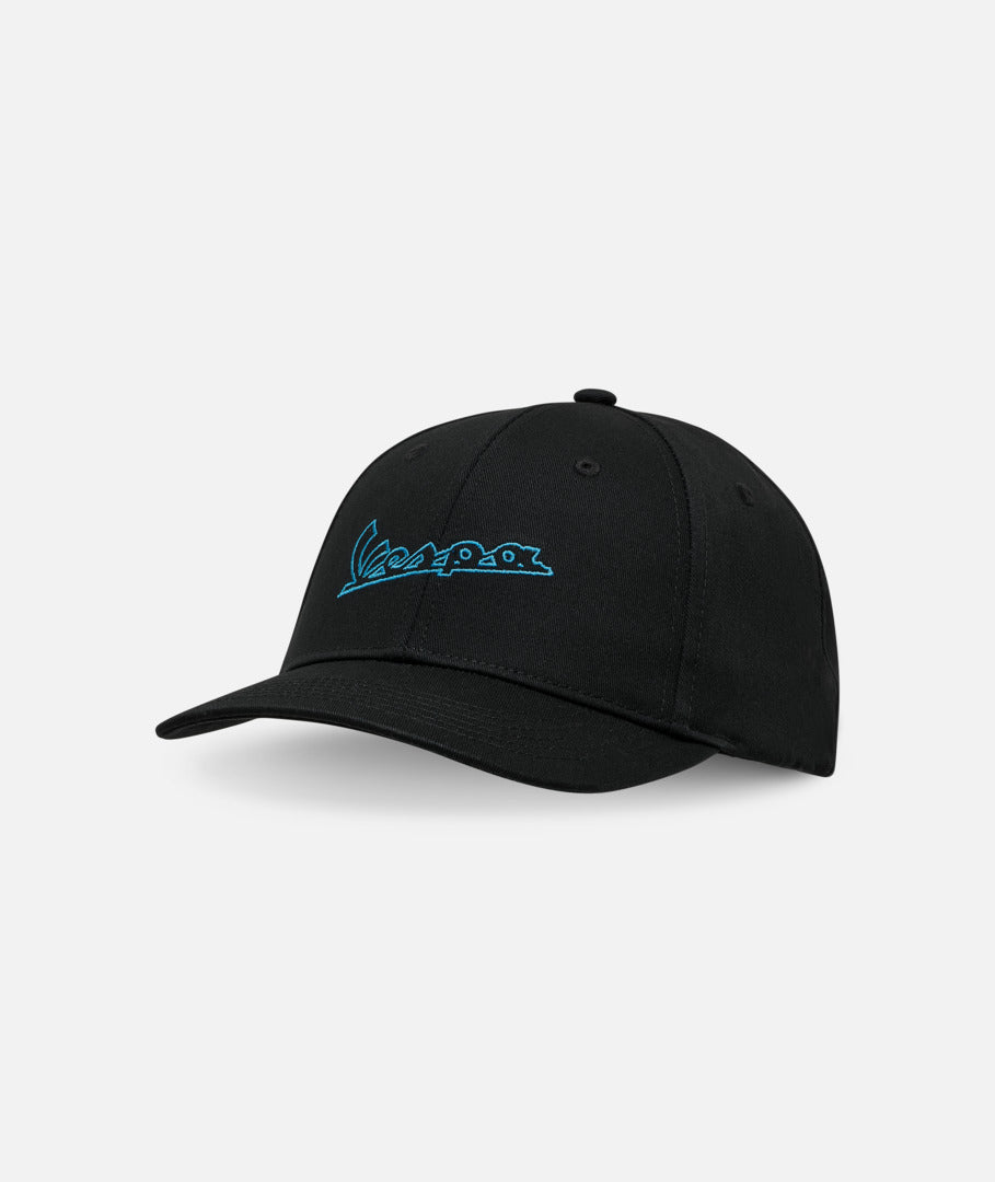 Vespa Baseball Hat - Black