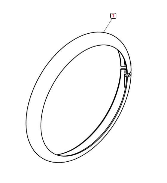 Triumph Genuine Headlight Rim Black suits Bonneville Bobber A9830103