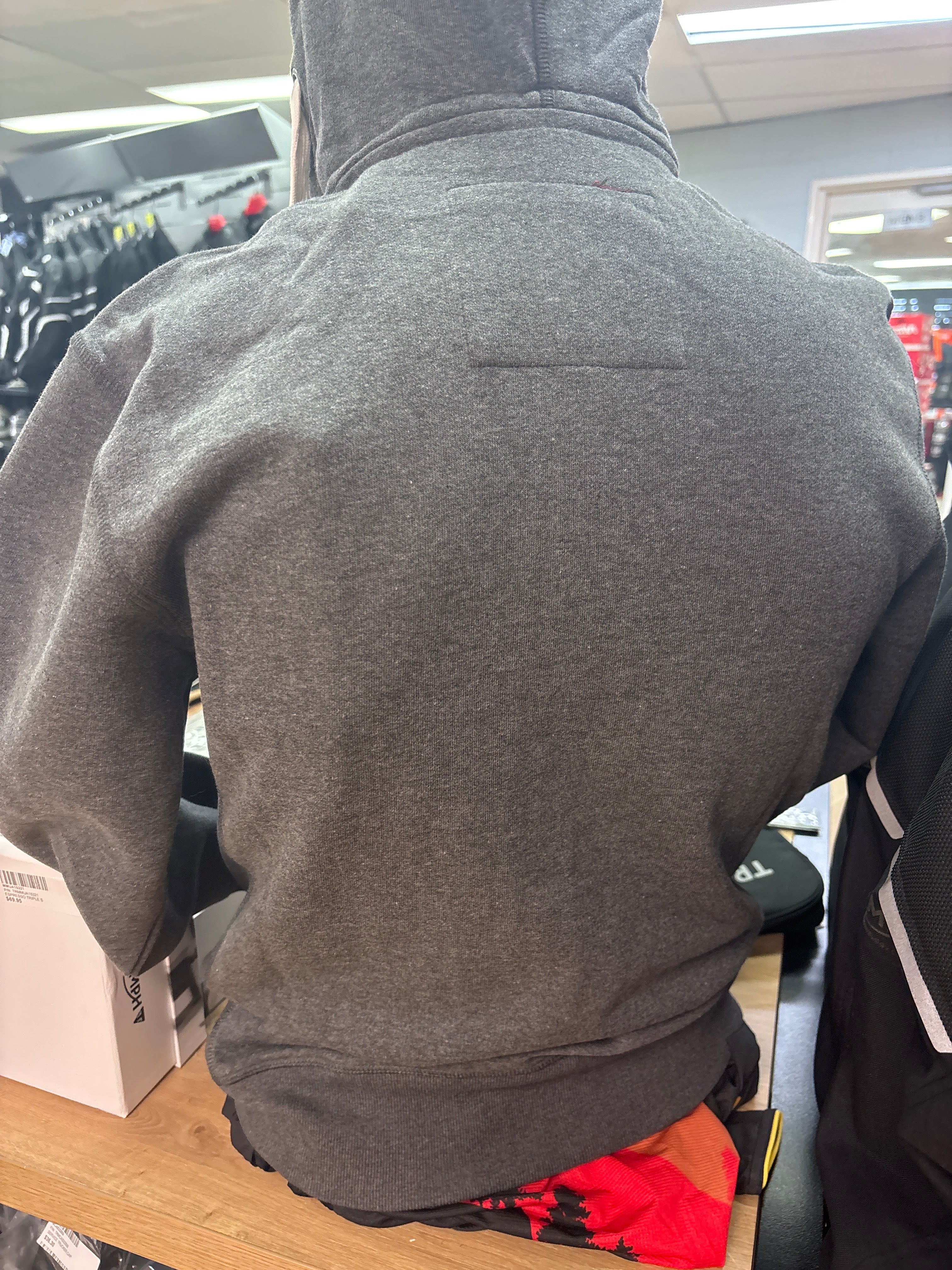 Triumph 02 Zip Thru Jumper with Hood - Size M