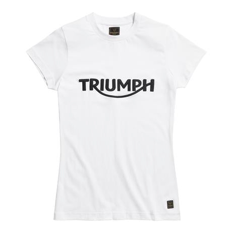 Triumph Gwynedd Ladies Tee - White or Black - BLACK FRIDAY SAVE $20