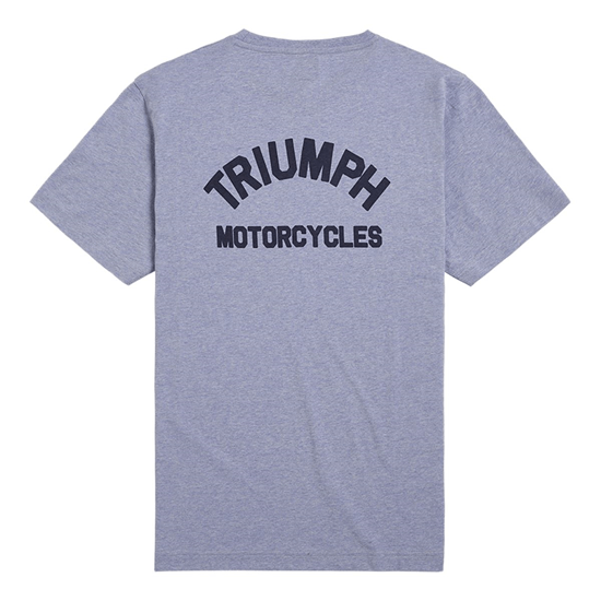 Triumph Ditchling Blue Marle T-shirt