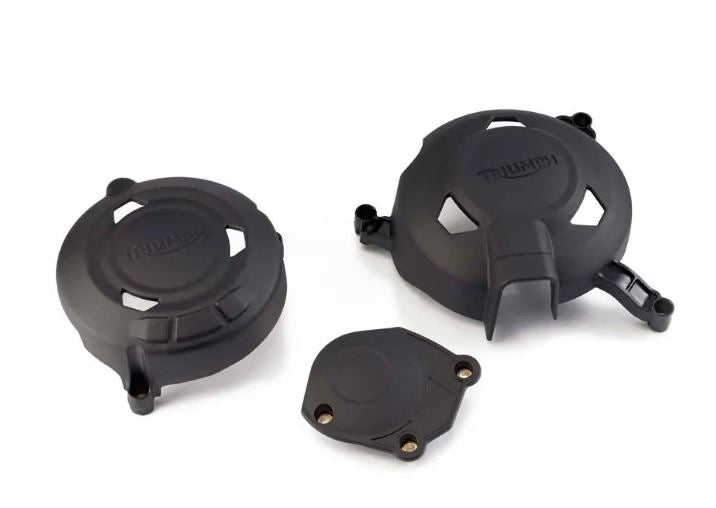Triumph Genuine Engine Protector Covers - A9610765 (Street Triple, Tiger Sport 800, Trident 800)