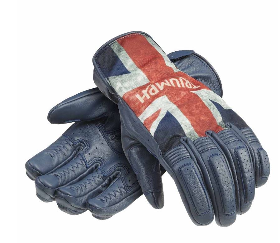 Triumph Jack Blue Union Flag Glove