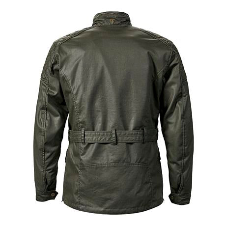 Triumph Beck 2 Khaki Wax Cotton Motorcycle Jacket