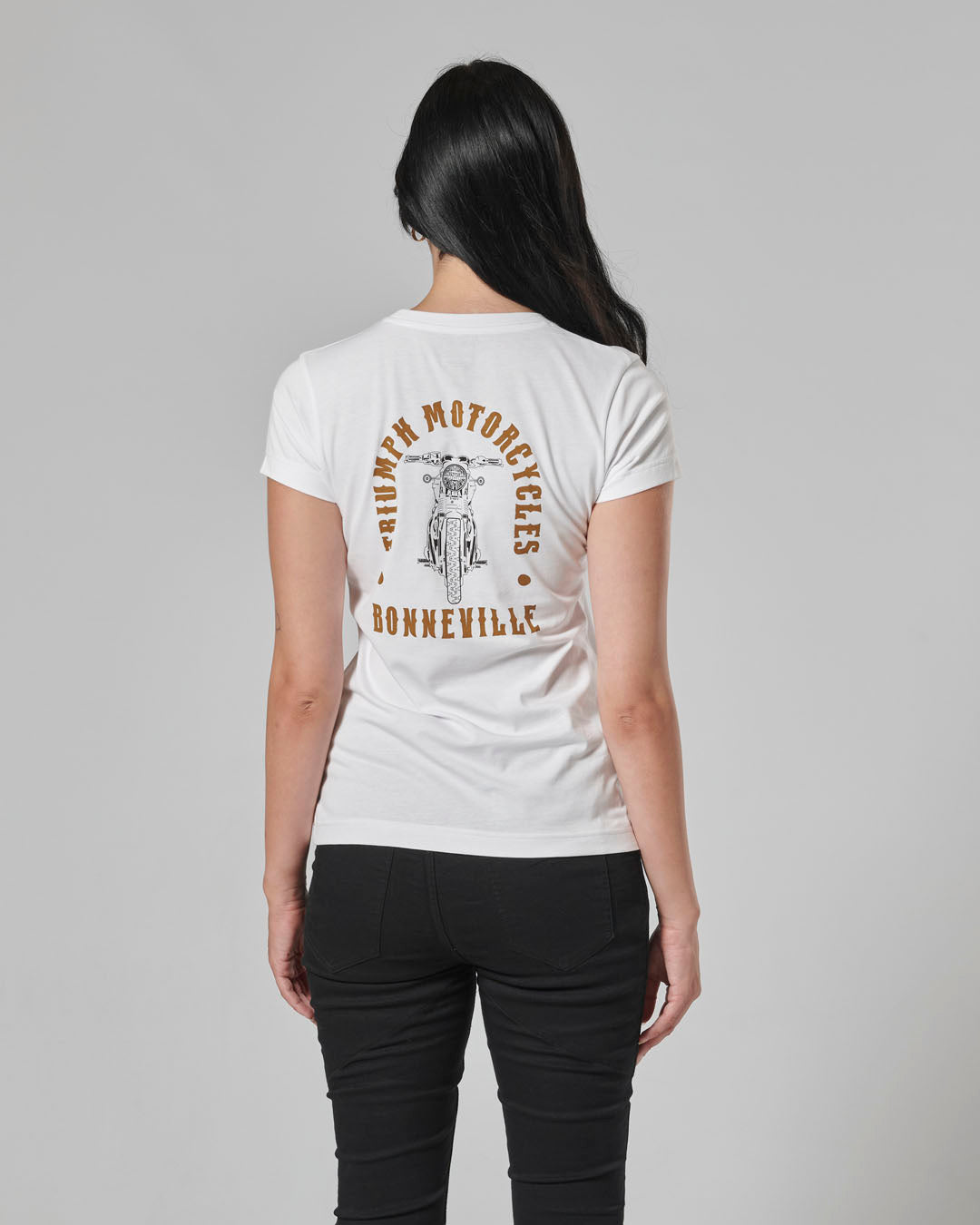 Triumph Bonneville T120 T-shirt - Black or White, Mens or Ladies