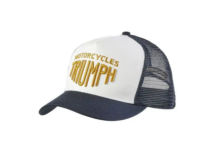 Triumph Ellis Trucker Cap - White