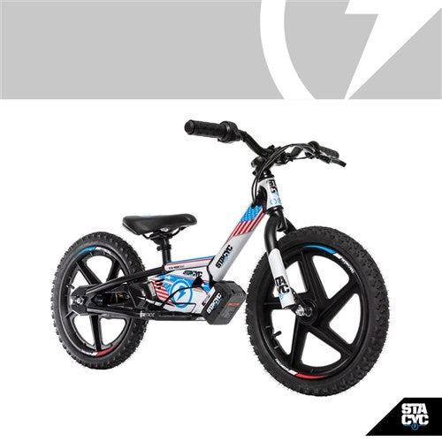 Stacyc Kids E-Balance Bike WITH FREE SPARE BATTERY WORTH $329!