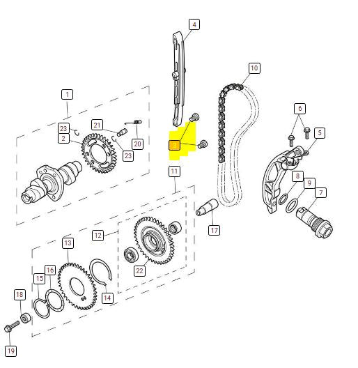 Genuine Triumph Screw, Pan, M7 x 12, Enc – T3053005