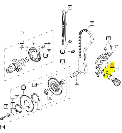 Genuine Triumph O Ring, ID 23.7 x 2.9 – T3601276
