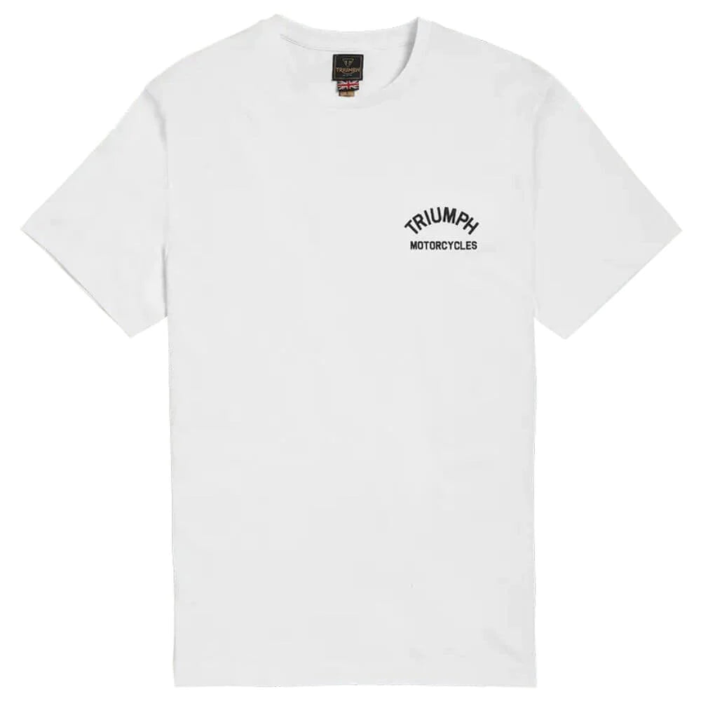 Triumph Castle Tee White