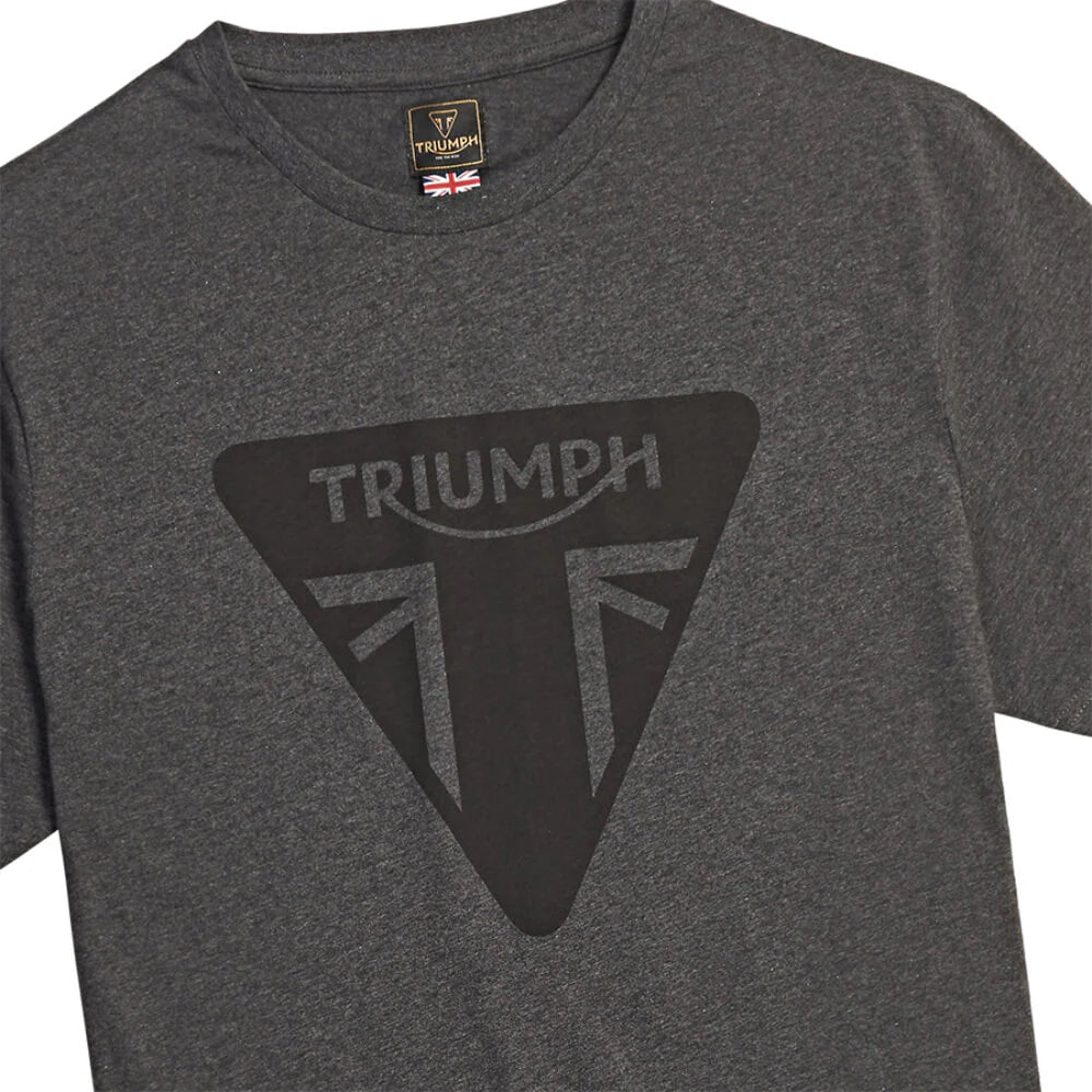 Triumph Helston T-shirt in Black or Black Marle or White