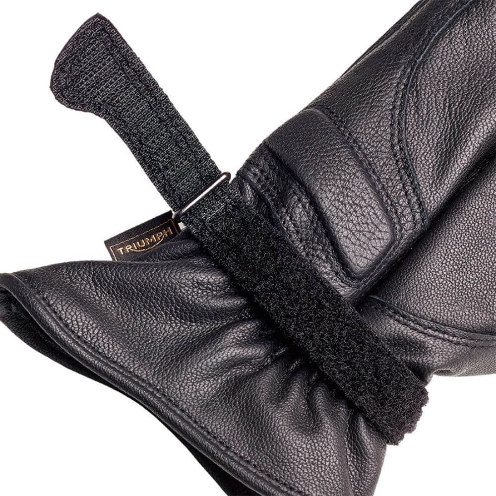 Triumph Vance Leather Glove in Black