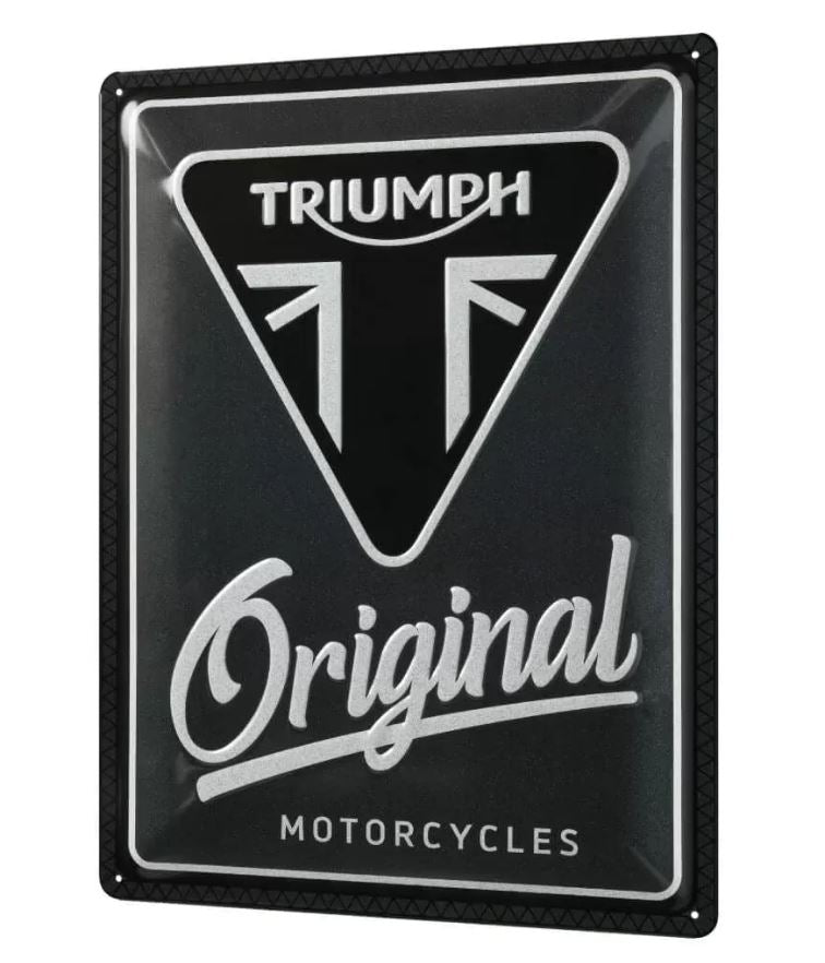 Triumph Original Tin Sign