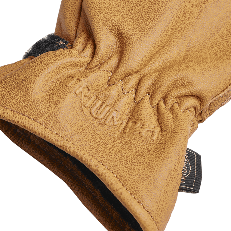 Triumph Vance Leather Glove in Gold