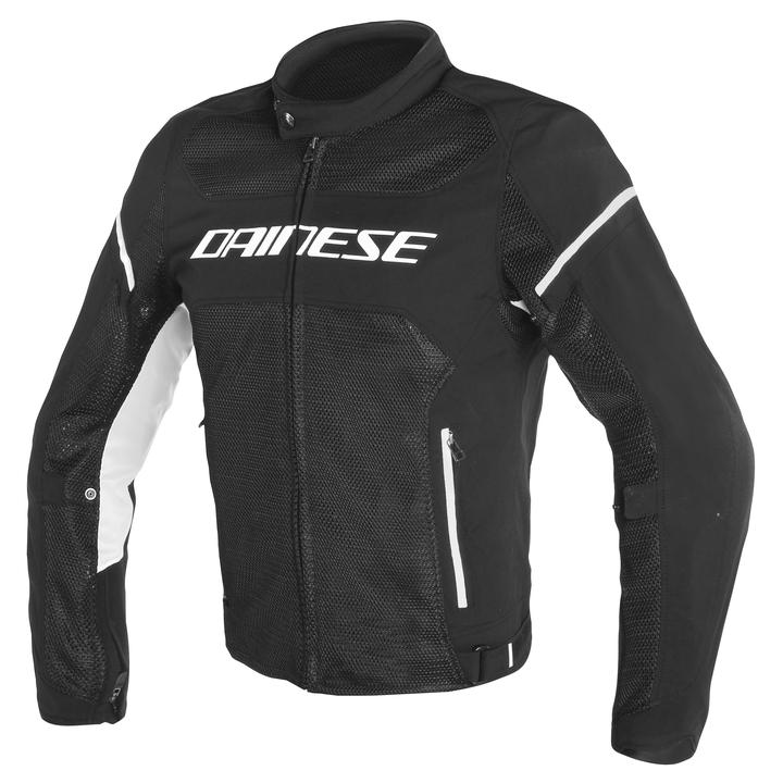 DAINESE AIR FRAME D1 TEX JACKET BLACK/BLACK/WHIT