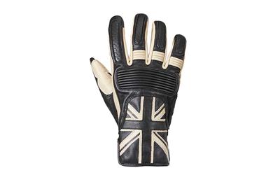 Triumph Mono Flag Leather Motorcycle Gloves