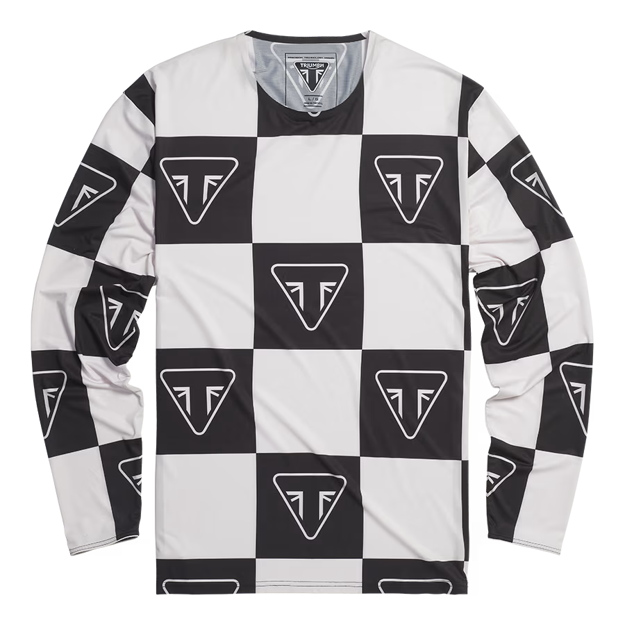 Triumph Ashton Chaman Mesh Black Jersey