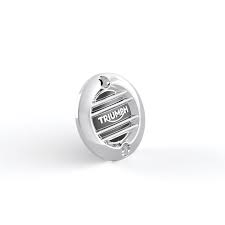 Triumph Genuine Ribbed Chrome Alternator Badge part A9610259