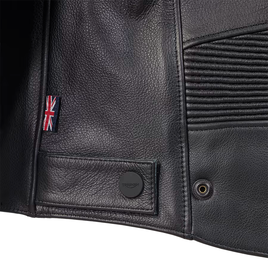 Triumph Braddan Sport Jacket in Black and Gold