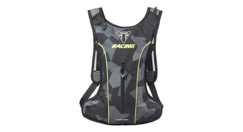 Triumph Genuine 2L Hydro Racing Backpack – Part No. MLUA24004