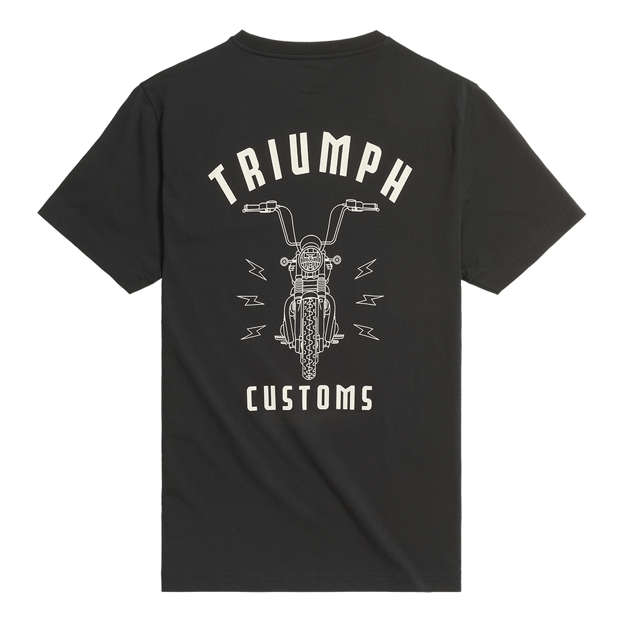 Triumph Ape T-shirt - Black or White - Mens and Ladies