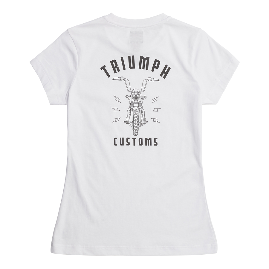 Triumph Ape T-shirt - Black or White - Mens and Ladies