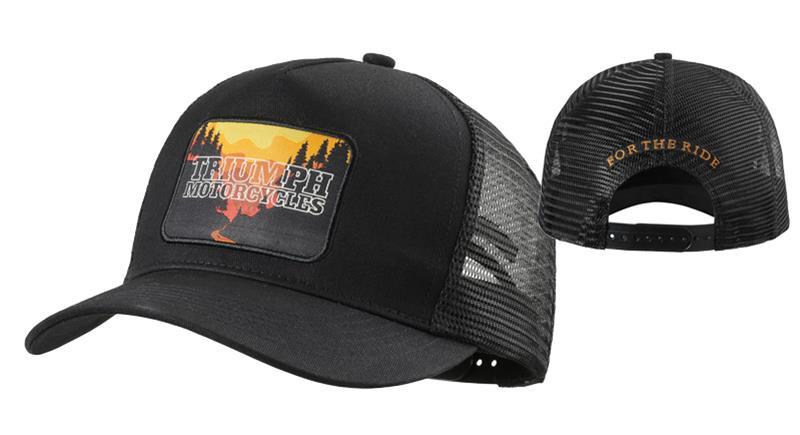 Triumph Roadtrip Trucker Black Hat