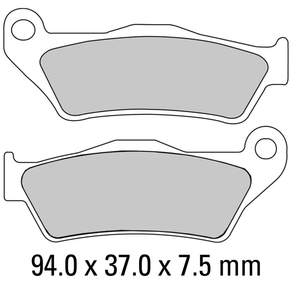 FERODO SinterGrip Racing Brake Pad Set - FDB2018 ZR