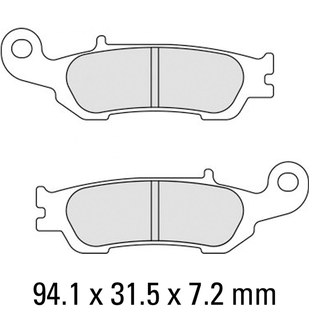 FERODO SinterGrip Racing Brake Pad Set - FDB2219 ZR