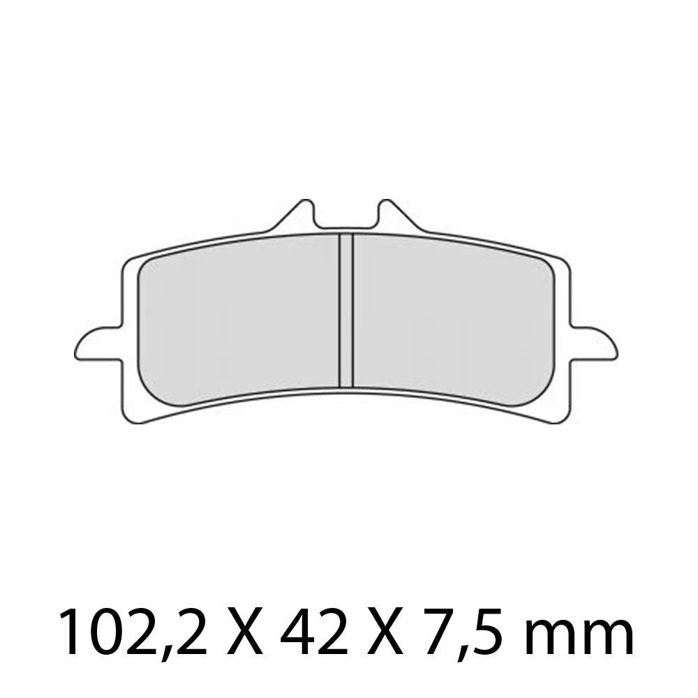 FERODO Brake Disc Pad Set - FDB2260 ST