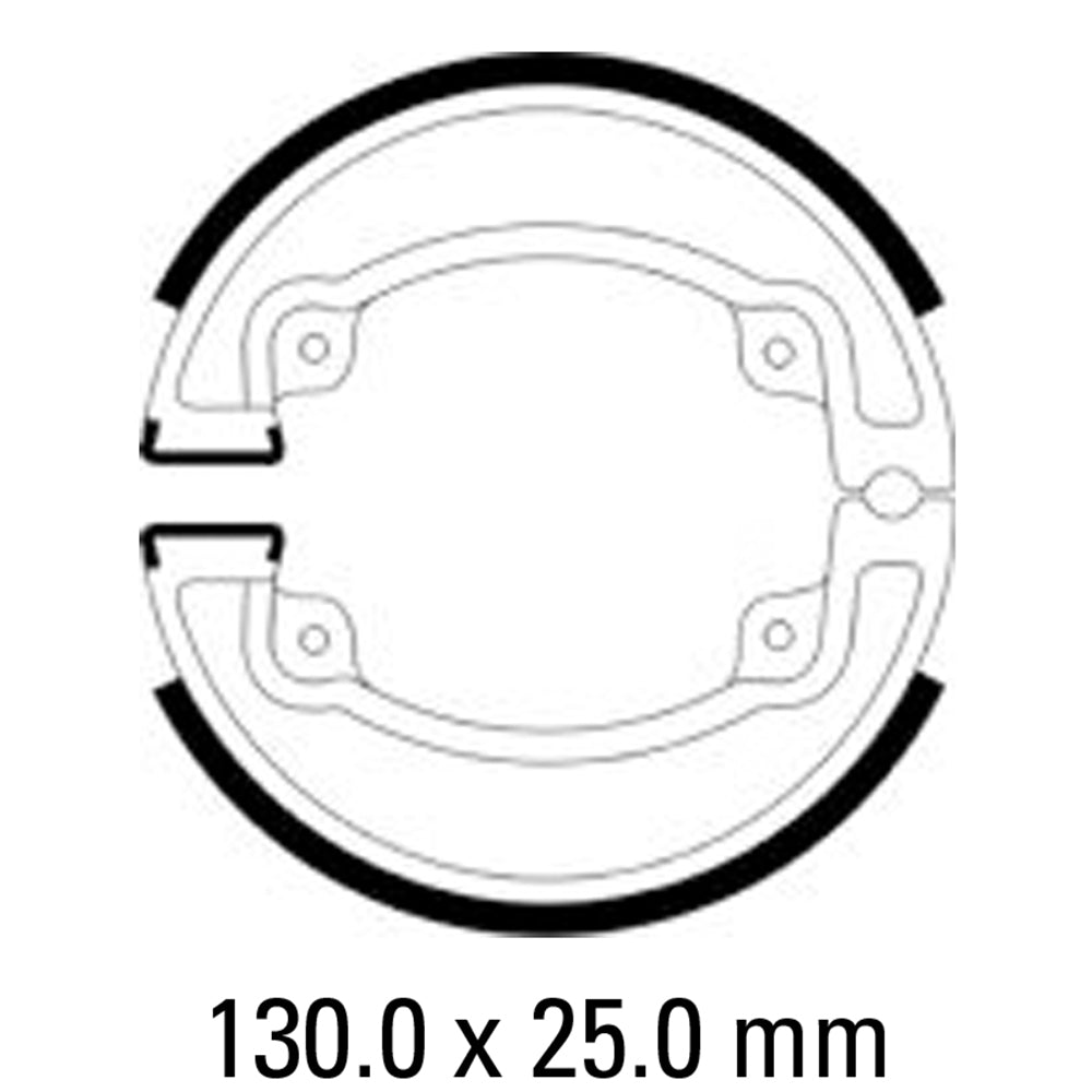 FERODO ECO Brake Shoe Set - FSB958 EF