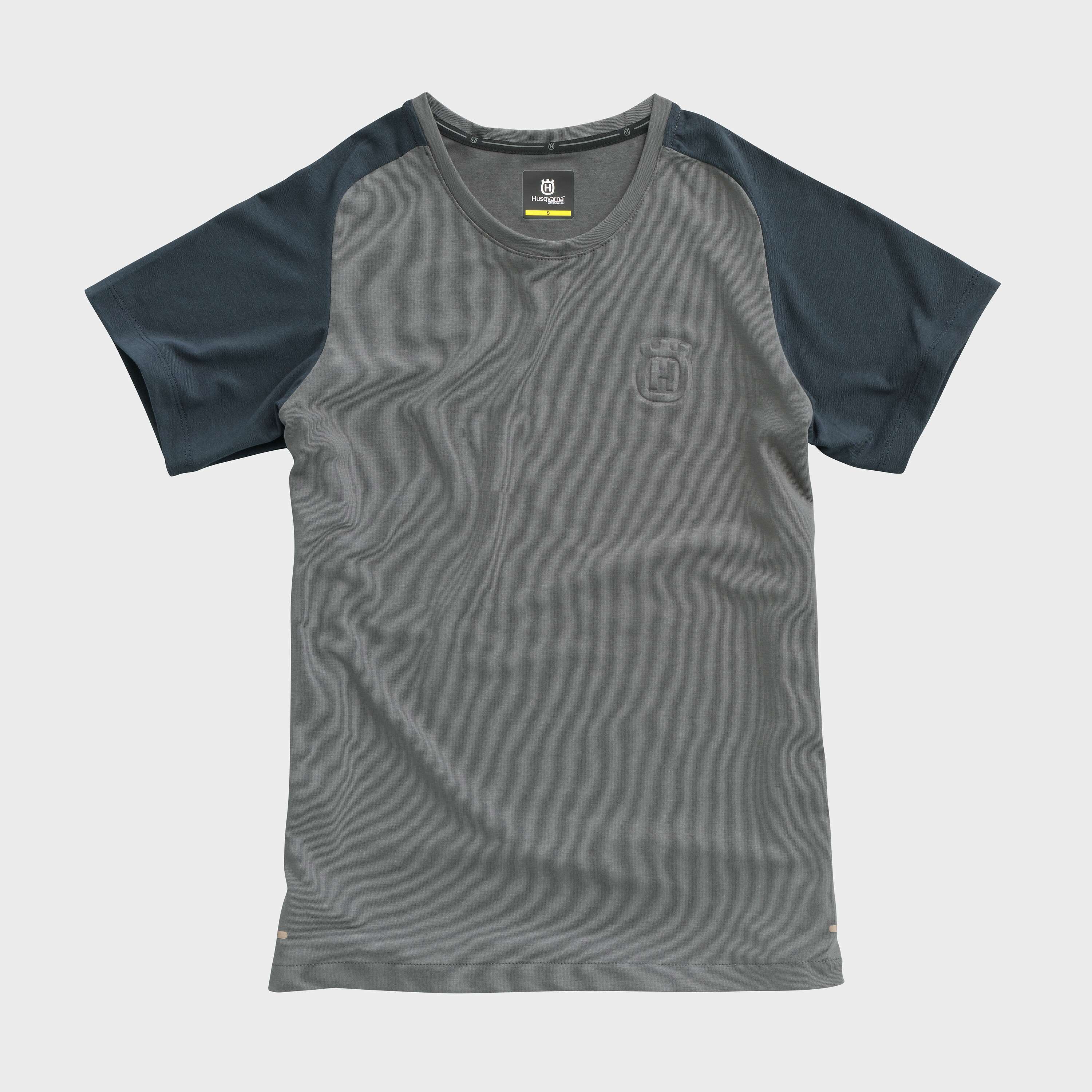 Husqvarna Womens Origin Tee Grey - Reduced to $20 - Whilst stocks Last!