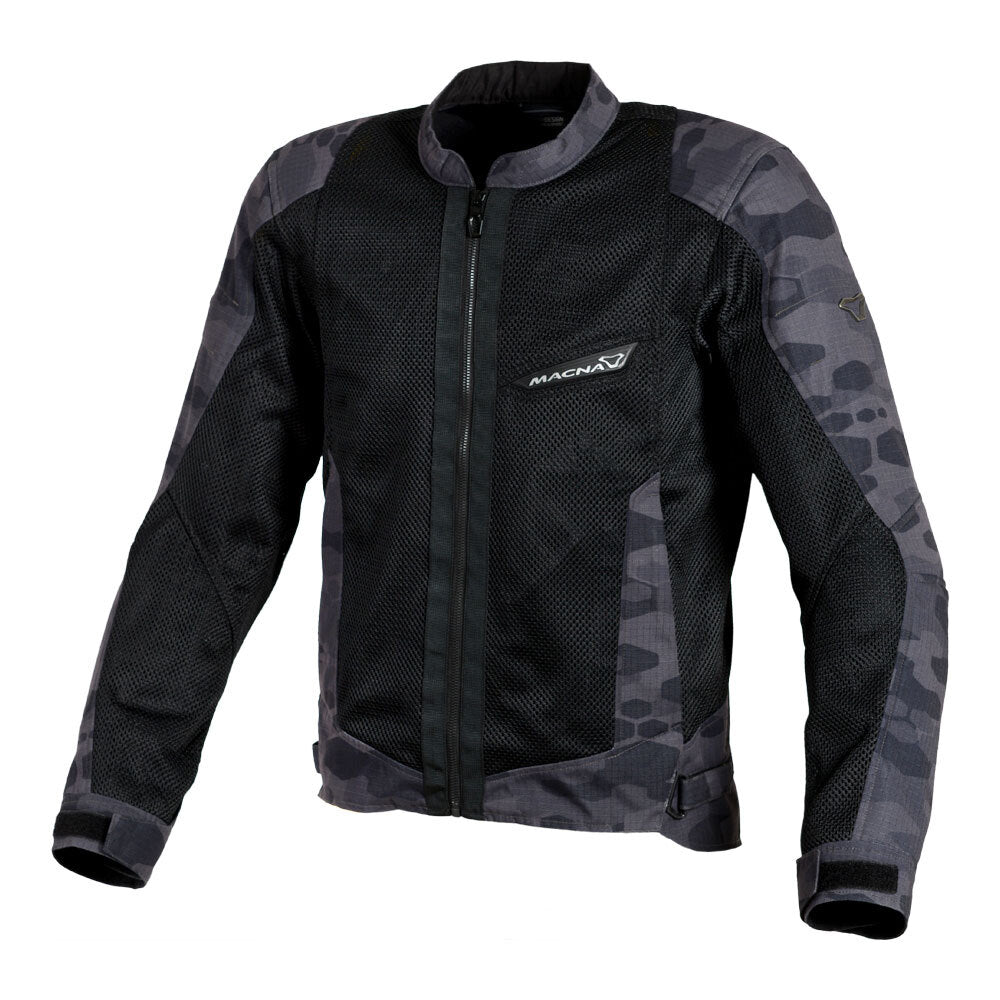 Macna Velocity Jacket Black/ Camo 2XL