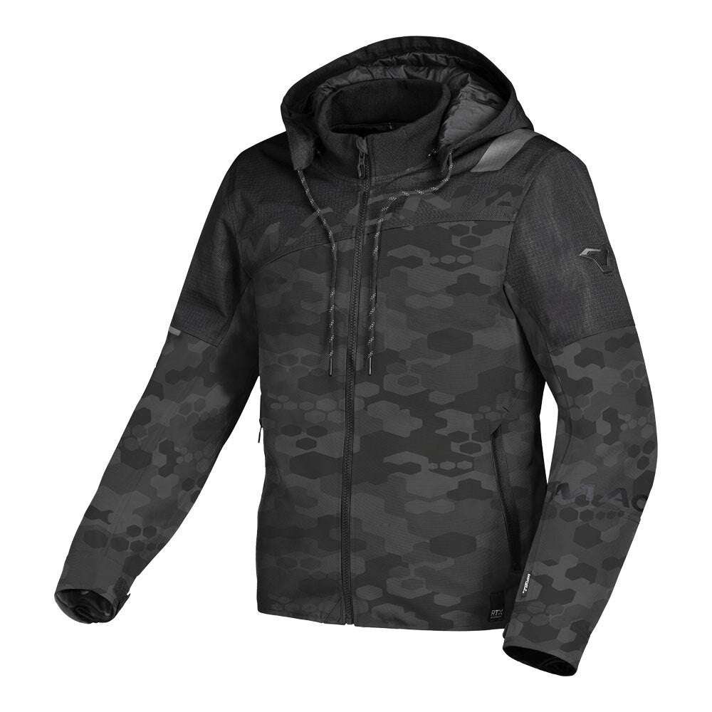 Macna Racoon Jacket Black/Camo 2XL