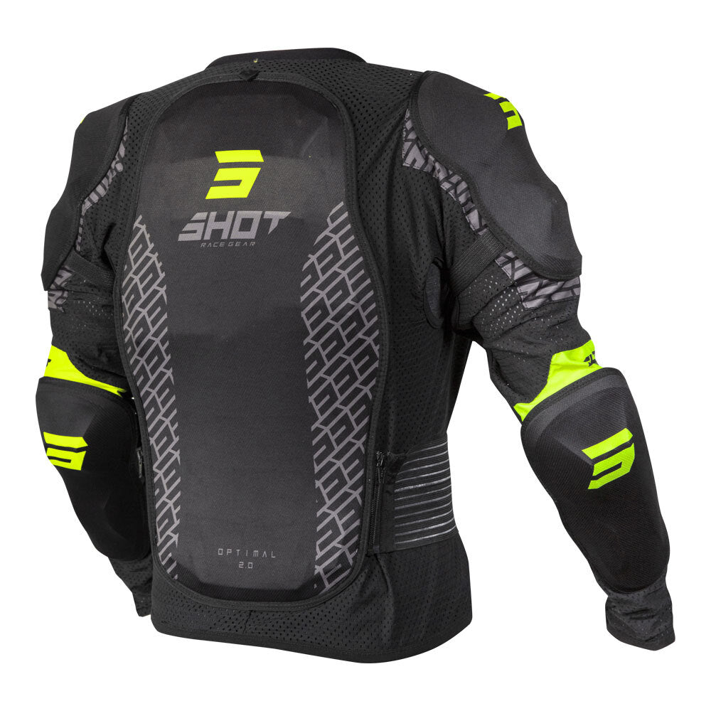 Shot Optimal 2.0 Adult Full Coverage Body Armour Large