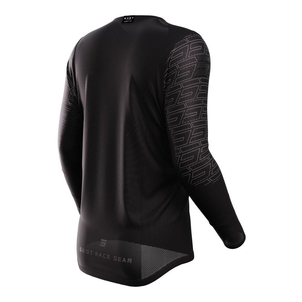 Shot Aerolite Legacy Jersey Black Medium