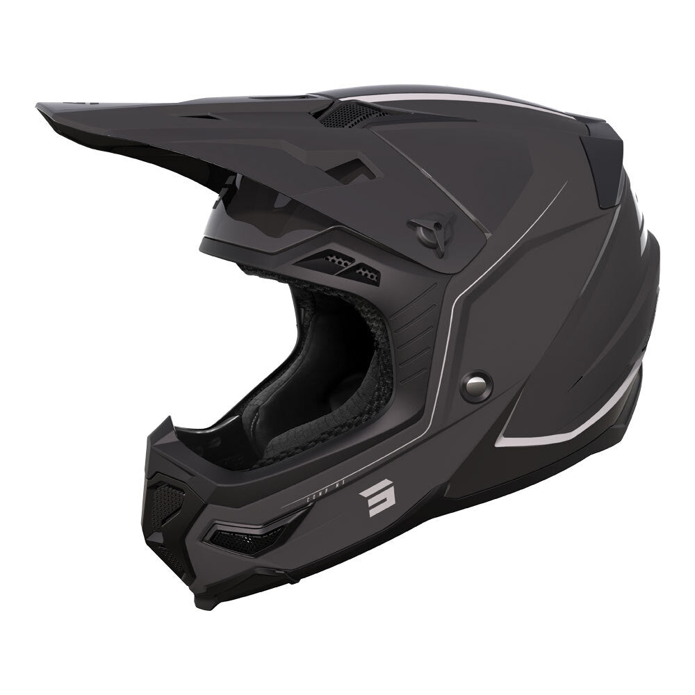 Shot Core Comp Helmet Gloss/Matt Black MIPS Large