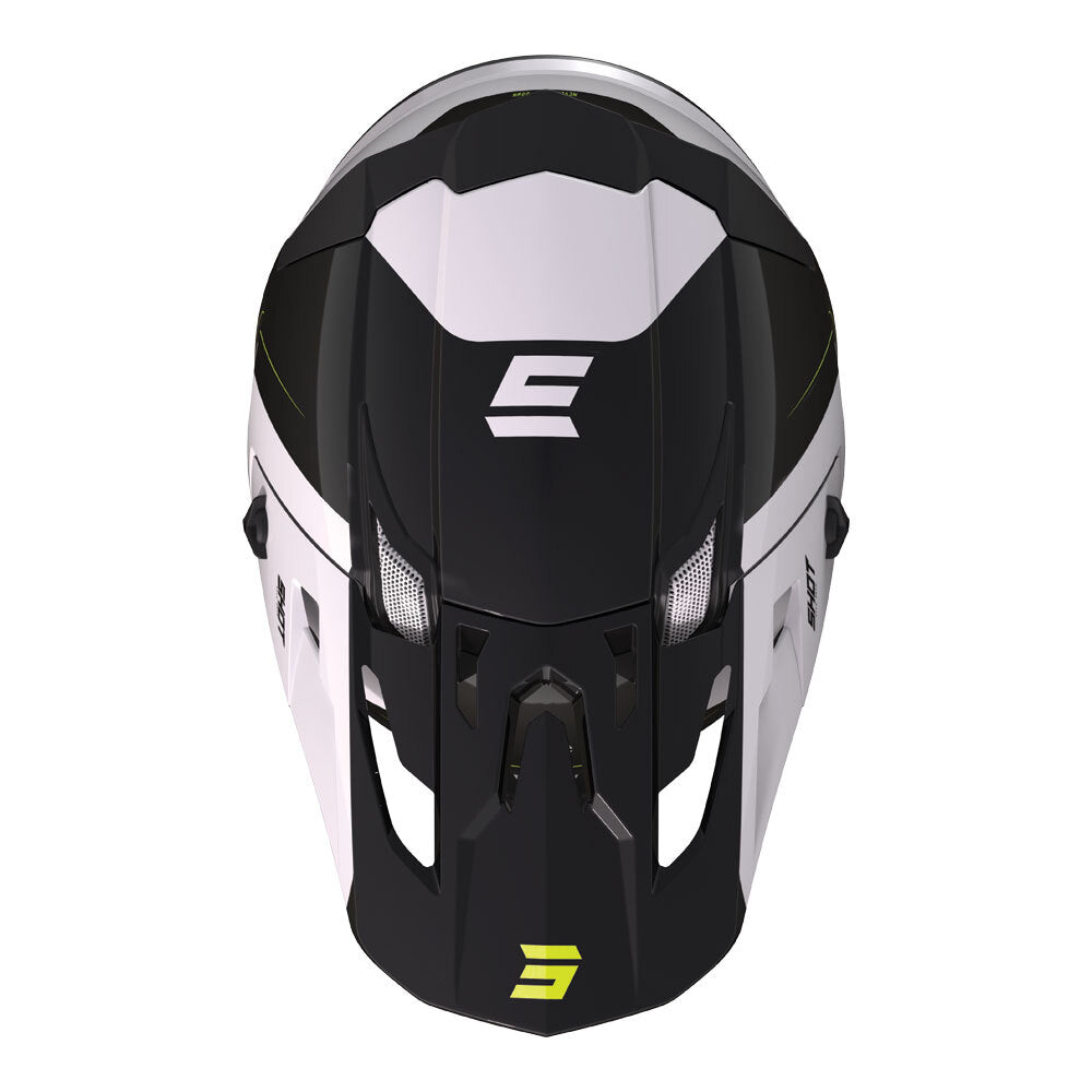 Shot Core Fast Helmet Black/Pearly MIPS 2XL