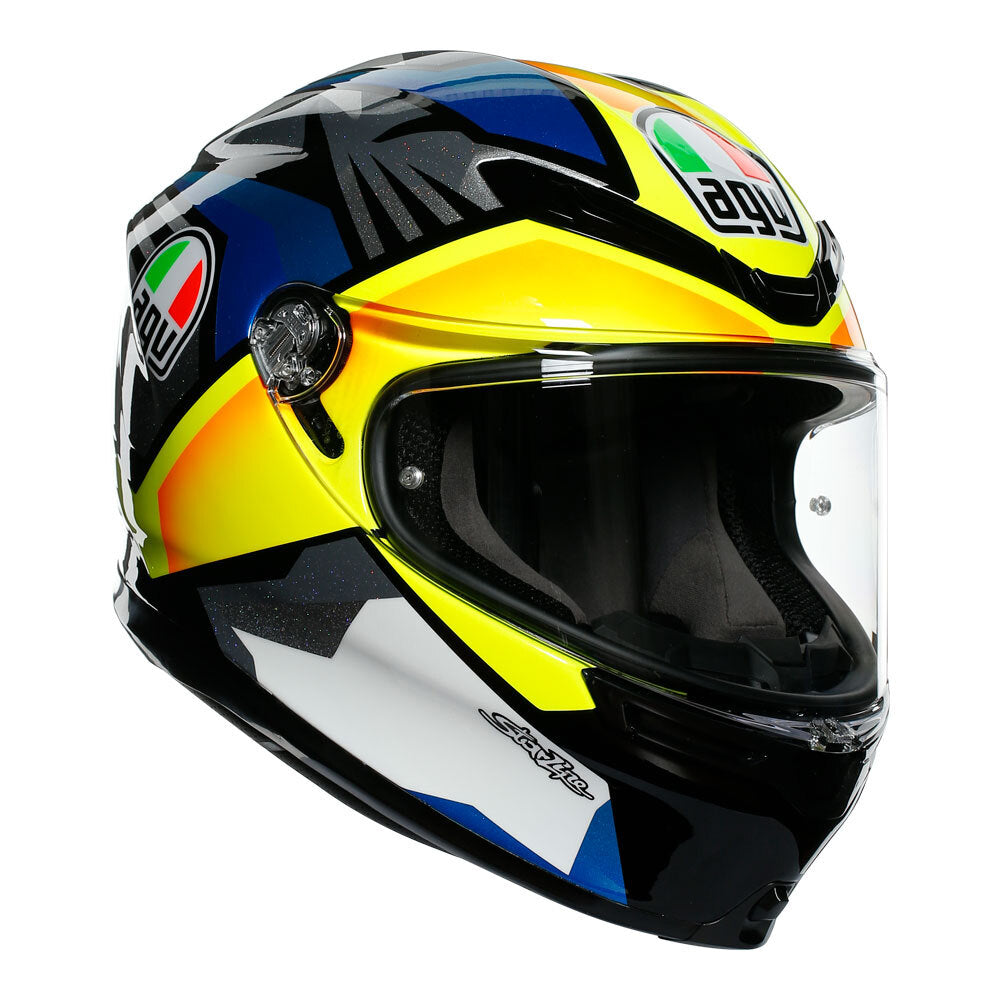 AGV K6 - JOAN BLACK/BLUE/YELLOW S