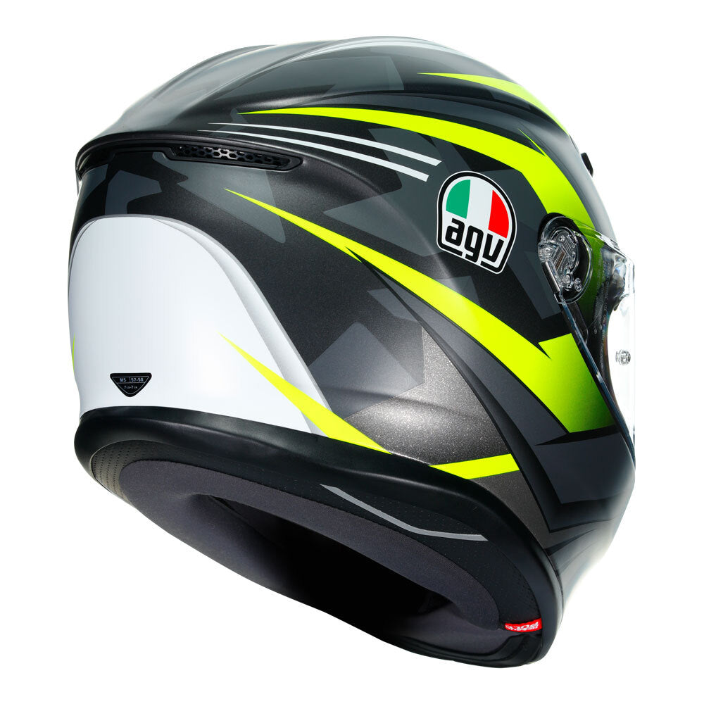 AGV K6 EXCITE MATT CAMO/YELLOW S
