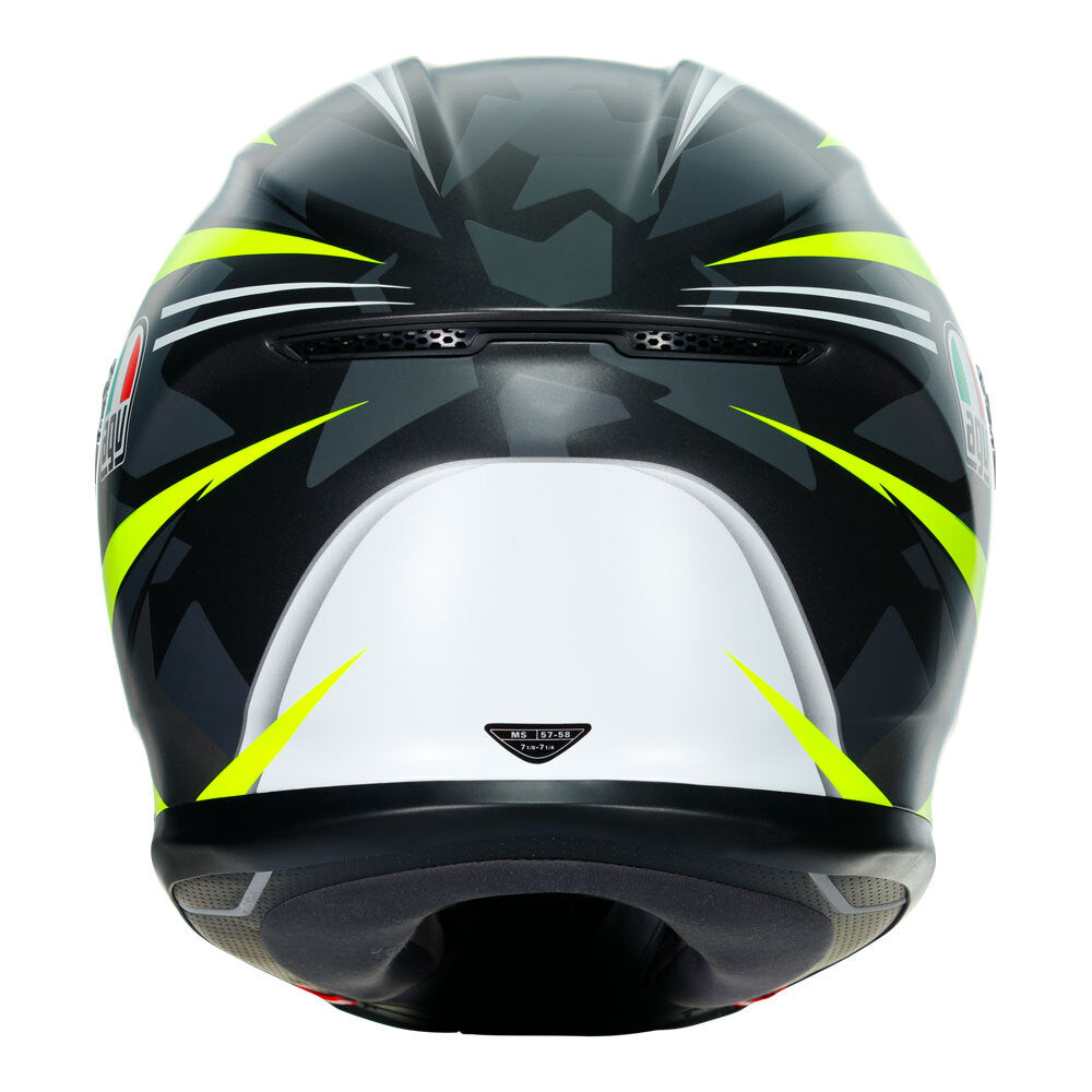 AGV K6 EXCITE MATT CAMO/YELLOW S