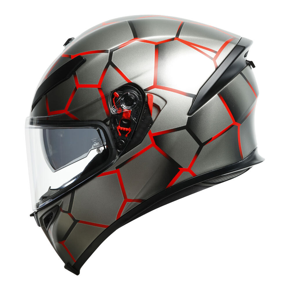 AGV K5 S VULCANUM RED ML